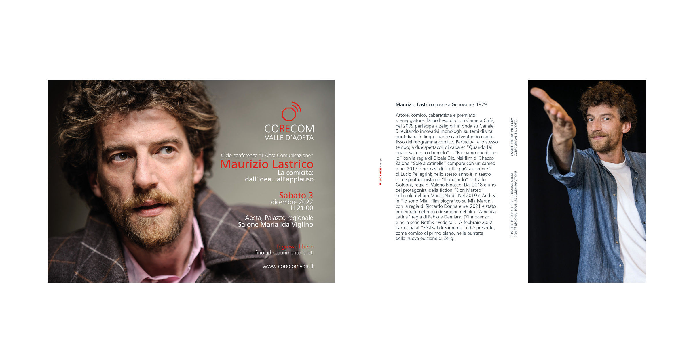 Corecom - Maurizio Lastrico Conferenza